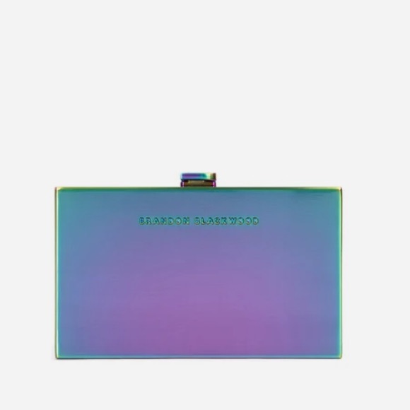 NWT Brandon Blackwood Slim Clutch- Iridescent - Picture 7 of 13